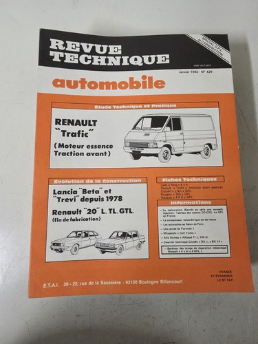 Revue technique automobile - technique,