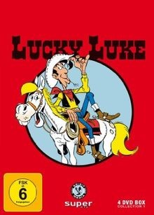 Lucky luke box 4 dvds - 1, dvds]
