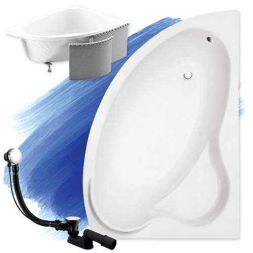 Baignoire bain angle 140x90 - bain, d'angle