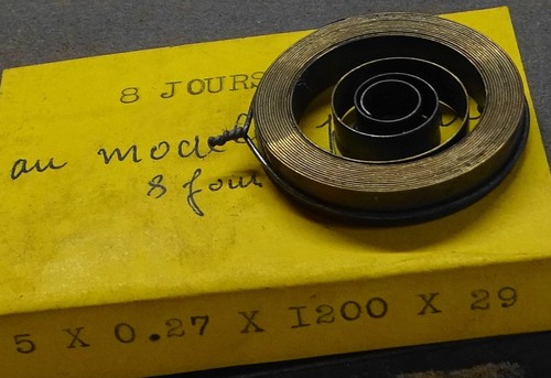 Ressort pour pendule jours - ressort,