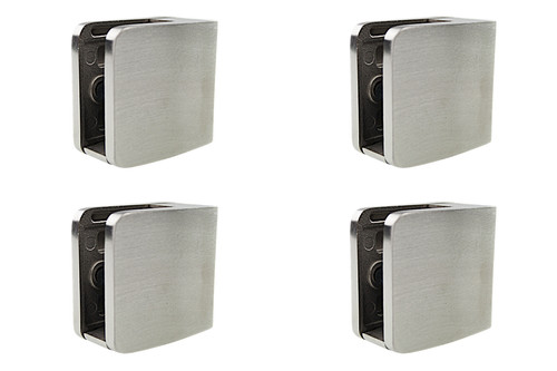 Support verre inox - support,