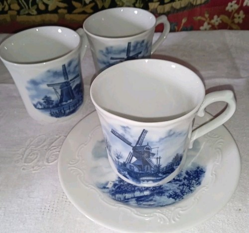 Lot tasses 1 - 1, soucoupe