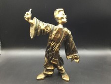 # Sculpture Bronze doré La plaidoirie   YVES LOHE   Signée   