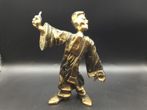 Sculpture bronze doré - sculpture,