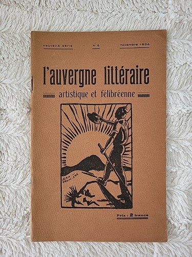 1924 revue auvergne - revue,