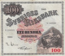 Suède 100 Kronor - Svea -