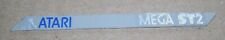 Atari Mega St 2 Ordinateur Avant Badge Emblème Origine Article Neuf Stock Ancien