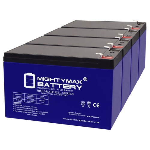 Mighty max 12v 9ah gel - max,