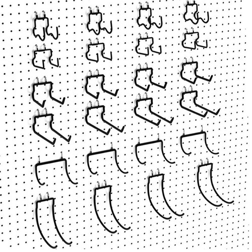 Crochets panneau perforé - panneau,