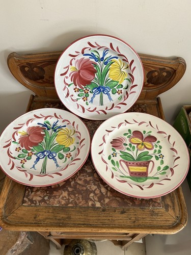 Assiettes décor floral xix - floral,