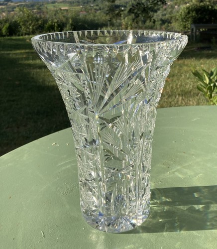 Ancien grand vase - en, cristal