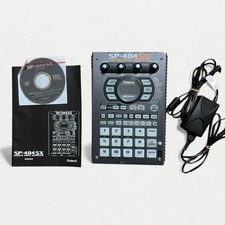 Roland SP-404SX Linear Wave Sampler Digital Tabletop Pad Triggers Noir