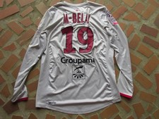 MAILLOT GIRONDINS DE BORDEAUX 2012 PORTÉ MAURICE-BELAY N°19 AWAY WORN SHIRT L