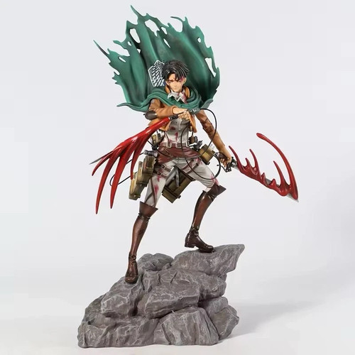 Figurine levi ackerman attack - levi,