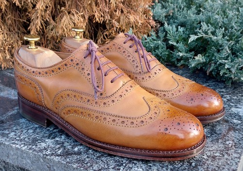 Grenson stanley brogue shoes - grenson,