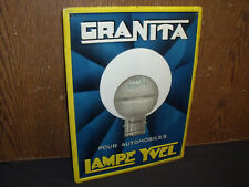 BELLE TOLE GAUFFREE GRANITA LAMPE YVEL DE ANDREIS - bidon huile oil essence