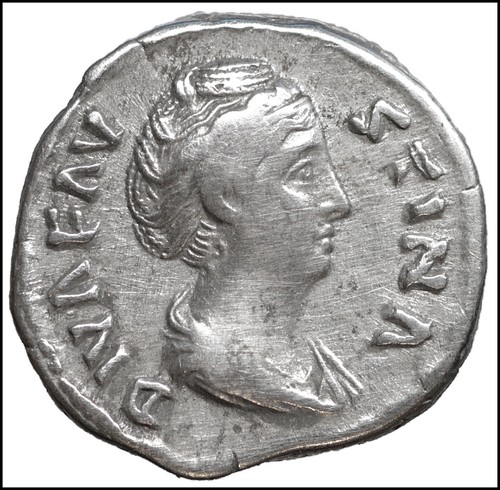 Denier faustina élioagabale - denier, i