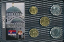 Coins serbie Fleur de coin Séries de monnaies à partir de 2005 1 Dinar (10678586