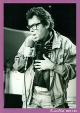 PHOTO DE PRESSE : CLAUDE NOUGARO, émission " POLLEN " , 1985 -J61