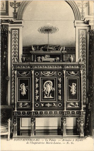 Cpa fontainebleau palais - cpa,