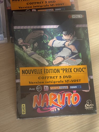 Coffret dvd naruto volume - coffret,