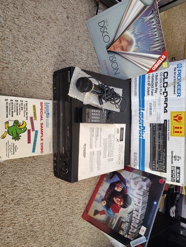 Pioneer cld d504 laserdisc - pioneer, cd