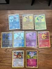 Set Evolution Evoli 9 cartes Pokemon Promo Exclusives Noir et Blanc édition 2013