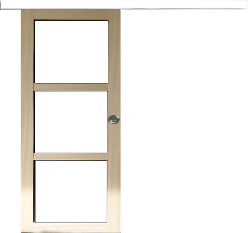 Porte coulissante bois ayous - porte,
