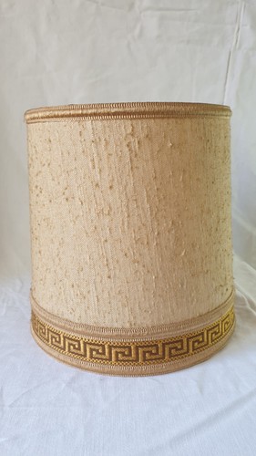 Abat jour vintage chic tissu - abat-jour,