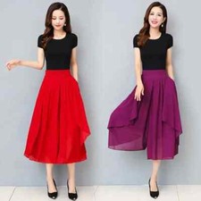 Femme Mousseline Court