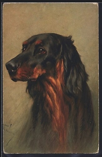 Carte postale artiste - carte, d'artiste