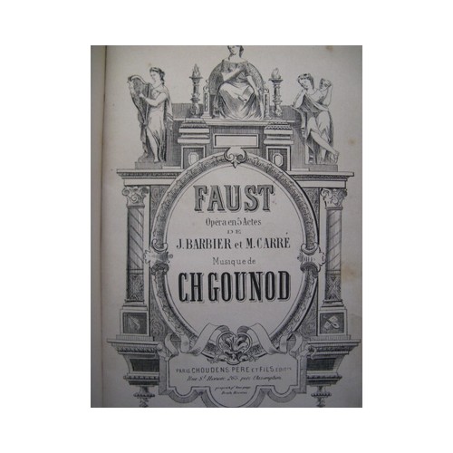 Gounod charles faust opéra - gounod,