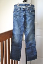 Jeans WRANGLER  - vintage - 31-34 - droit -  longueur d'origine  - TBE
