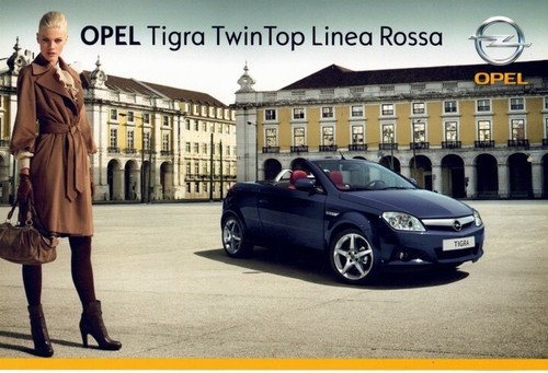 Catalogue brochure opel tigra - opel,