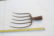ancien fourche a 5 dent jardin