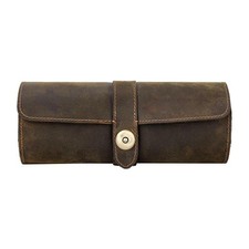 Neuf Rouleau de montre étui de voyage organisateur de boîte pour hommes présentoir de montres support de rangement