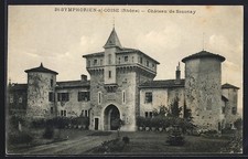 CPA St Symphorien-sur-Coise, Château de Saconay 