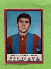 FIGURINE GIORGIO GIROL - CALCIQUEURS PANINI 1967 68 RARE RÉCUPÉRATION