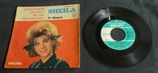 Vinyle 45T Sheila – Le Sifflet des Copains – 4e disque yéyé années 60 REF 2640