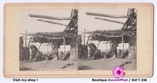 JÉRICO, COLOMBIE, CAMP DE BÉDOUINS, BEDOUÏNES, DÉSERT, VUE STÉRÉO  -T258