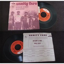 VANITY FARE - Hitchin' A Ride / Man Child French 7 Garage Beat With Languette