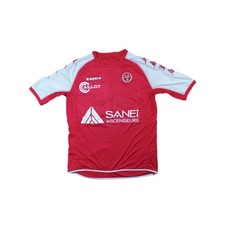 Maillot de football rétro domicile Stade de Reims N°24 GHISOLFI 2011-2012