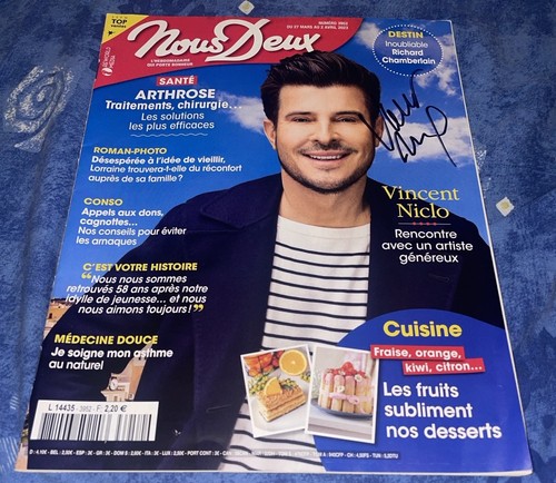 Magazine nous deux vincent - magazine,