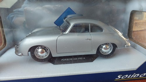 Solido porsche 356 argenté - -,