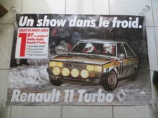 Rallye de Monte Carlo 1986 - RENAULT 11 Turbo - Alain et Sylvie Oreille - poster
