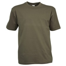 T-SHIRT UNI KAKI MILITAIRE PAINTBALL AIRSOFT ARMEE OPEX PARA