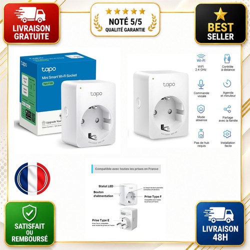 Prise connectée wifi - prise,