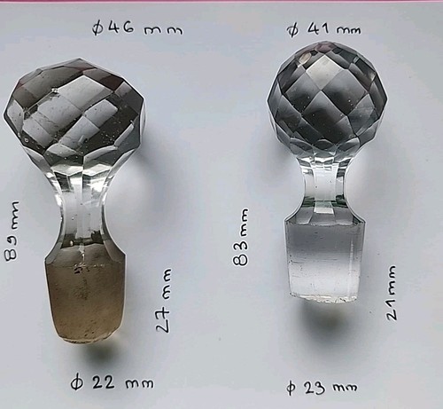 Bouchons carafe cristal - 2, de