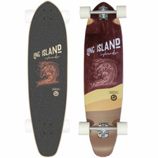 Long Island Timbre 37'' Longboard Komplett-Board Croiseur Skateboard Patins Neuf