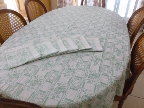 Grande nappe vintage - nappe,